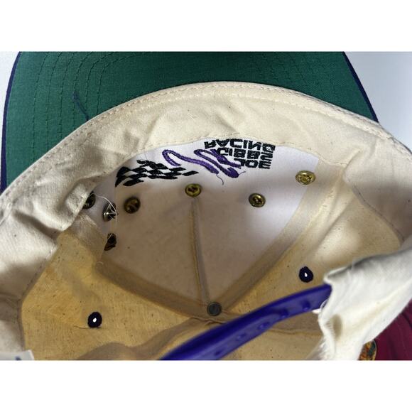 Vntg 1990’s McDonald’s NASCAR Gibbs Racing NHRA Hat W/ 24 Pins Elliott Yates - Picture 11 of 16